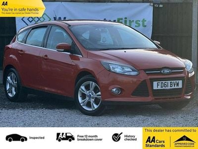 Red Used 2012 Ford Focus Zetec Hatchback | £4,395 (Good price)