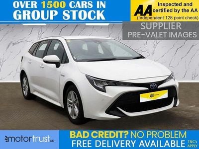 Used Toyota Corolla 122 HP (89 kW) 2021 White Estate