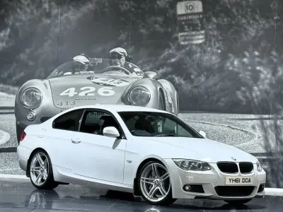 Begagnad BMW 335 M Sport 286 HK (210 kW) 2011 Vit Sportkupé