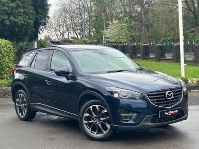 Second-hand Mazda CX-5 Inclusive 175 CP (128 kW) 2016 Albastru SUV