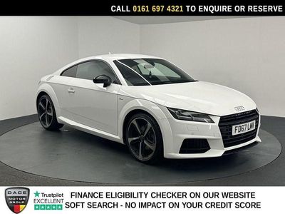 Used Audi TT Black Edition 230 HP (169 kW) 2017 White Coupe