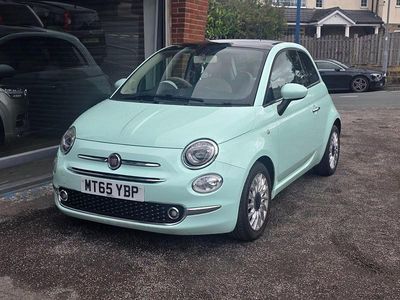 Used Fiat 500 Lounge 2015 Green Hatchback