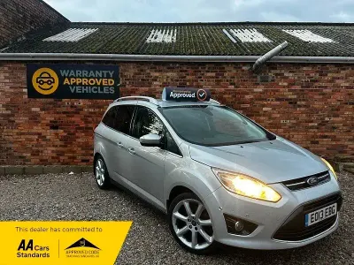 Used Ford C-MAX Titanium 125 HP (91 kW) 2013 Silver MPV