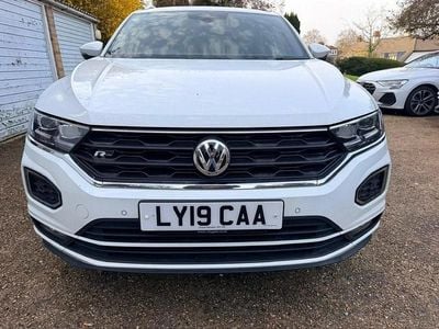 Used VW T-Roc R-line 150 HP (110 kW) 2019 White SUV