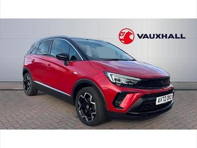 Used Vauxhall Crossland Ultimate 110 HP (80 kW) 2022 Red SUV