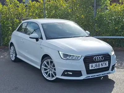 Usado Audi A1 S-Line 95 CV (69 kW) 2018 Blanco Utilitario