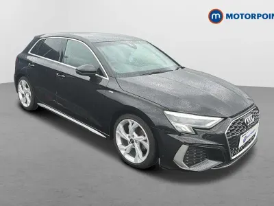 Used Audi A3 S-Line 2022 Black Sedan