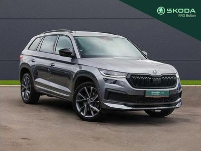 Used Skoda Kodiaq SportLine 196 HP (144 kW) 2024 Graphite grey metallic SUV