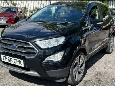 Used Ford Ecosport Titanium 125 HP (91 kW) 2019 Black SUV