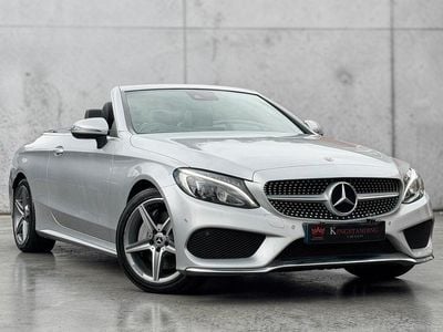 Used Mercedes C250 AMG Line Premium Plus 2018 Silver Cabriolet
