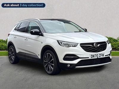 Used Vauxhall Grandland X Elite 300 HP (220 kW) 2020 White SUV