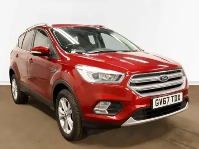 Used Ford Kuga Titanium 120 HP (88 kW) 2018 Red SUV