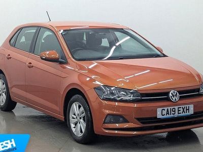 Orange Used 2019 VW Polo SE Hatchback | £10,390 (Fair price)
