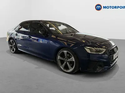 Used Audi A4 Black Edition 2020 Blue Sedan