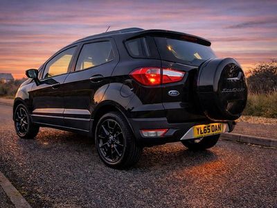 Used Ford Ecosport Titanium 125 HP (91 kW) 2016 Black SUV