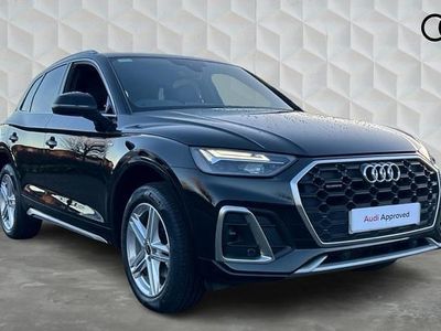 Black Used 2023 Audi Q5 S-Line SUV | £33,211 (Fair price)