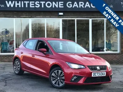 Used Seat Ibiza SE Technology 95 HP (69 kW) 2024 Red Hatchback