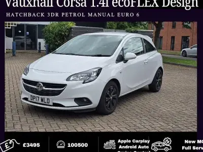 Used Vauxhall Corsa Design Edition 75 HP (55 kW) 2017 Hatchback