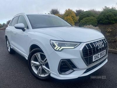 Used Audi Q3 S-Line 150 HP (110 kW) 2021 White SUV