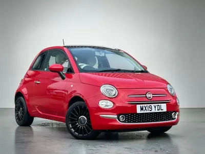 Used Fiat 500 Lounge 69 HP (50 kW) 2019 Red Hatchback