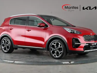 Used Kia Sportage GT-Line S 174 HP (127 kW) 2020 Red SUV