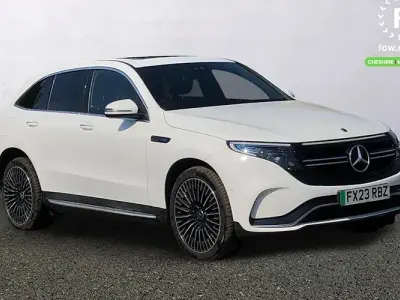 Used Mercedes EQC400 Active 300 kW (408 HP) 2023 White SUV