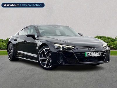 Used Audi e-tron GT quattro Advanced 369 kW (503 HP) 2025 Black Sedan
