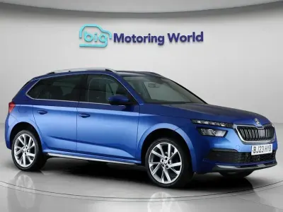 Used Skoda Kamiq SE L Executive 110 HP (80 kW) 2023 Blue SUV