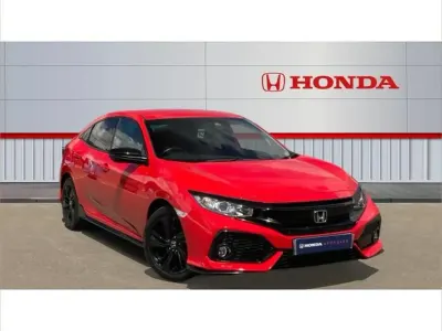 Used Honda Civic Sport 124 HP (91 kW) 2019 Red Hatchback