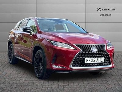 Used Lexus RX450h 313 HP (230 kW) 2022 Red SUV