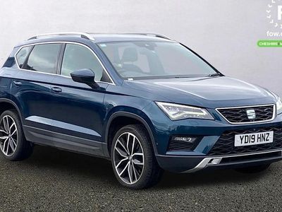 Used Seat Ateca XCELLENCE Lux 150 HP (110 kW) 2019 Blue SUV