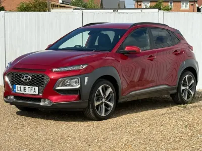 Used Hyundai Kona Premium SE 2018 Red SUV
