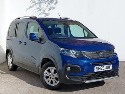 Used Peugeot Rifter Allure 101 HP (74 kW) 2019 Blue MPV