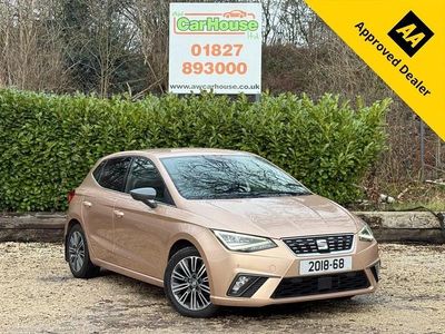 Used Seat Ibiza XCELLENCE 95 HP (69 kW) 2018 Gold Hatchback