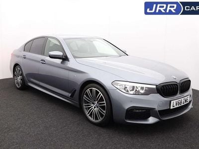 Blue Used 2018 BMW 520 M Sport Sedan | £18,890 (Fair price)