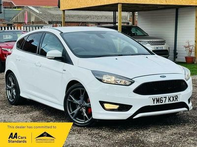 White Used 2018 Ford Focus ST-Line X Hatchback | £8,490 (Good price)