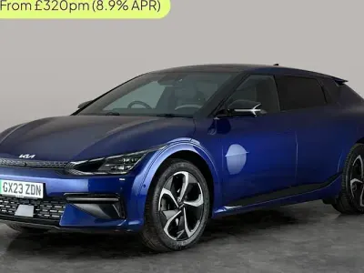 Used Kia EV6 GT-Line S 167 kW (228 HP) 2023 Blue SUV