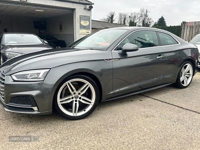 Used Audi A5 S-Line 150 HP (110 kW) 2020 Grey Coupe