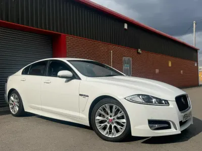 Used Jaguar XF R-Sport 2015 White Sedan