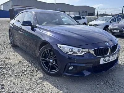 Begagnad BMW 430 Gran Coupé M Sport 2016 Blå Sportkupé