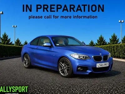 Used BMW 220 M Sport 181 HP (133 kW) 2015 Blue Coupe