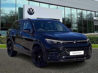 Black Used 2025 VW Tiguan R-line SUV | £37,990