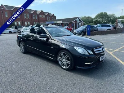 Begagnad Mercedes E250 2012 Svart Cab