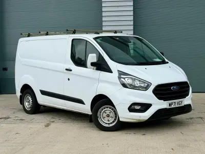 Used Ford Transit Custom Trend 130 HP (95 kW) 2021 White Van
