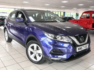 Used Nissan Qashqai Acenta 115 HP (84 kW) 2018 Blue SUV