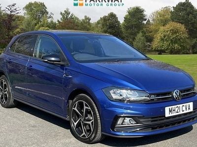 Used VW Polo R-line 2021 Blue Hatchback
