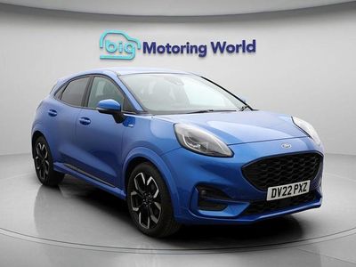 Used Ford Puma ST-Line X 125 HP (91 kW) 2022 Blue SUV