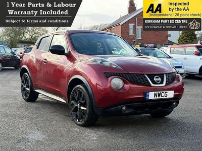 Used Nissan Juke N-TEC 117 HP (86 kW) 2014 Red SUV