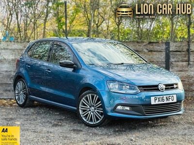 Blue Used 2016 VW Polo BlueGT Hatchback | £7,495 (A bit pricey)