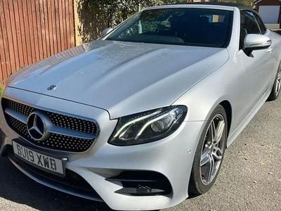 Begagnad Mercedes E220 AMG line 194 HK (142 kW) 2019 Silver Cab
